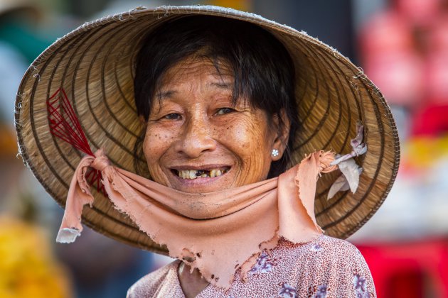 glimlach in de mekong