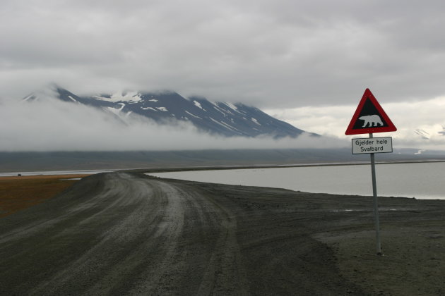 Fietsen in Longyearbyen 