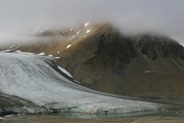 Gletsjer in Oost Spitsbergen