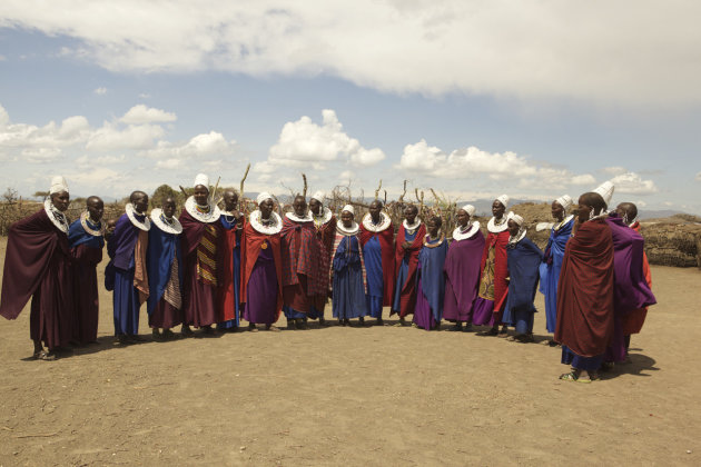 Bezoek masai dorp