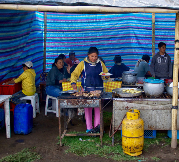 Restaurant veemarkt Otavalo