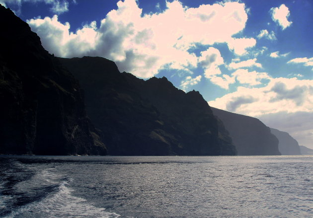 Black cliffs of Tenerife