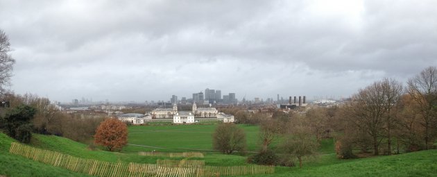 Uitzicht over Londen