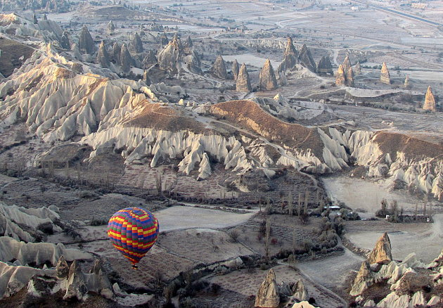 view over Cappadocia