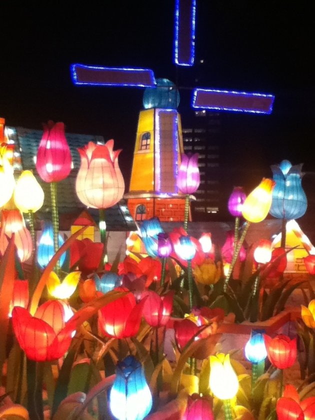 Oerhollands plaatje van China Light festival