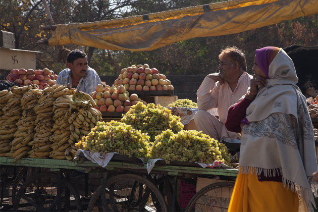 Fruit verkoop New Delhi