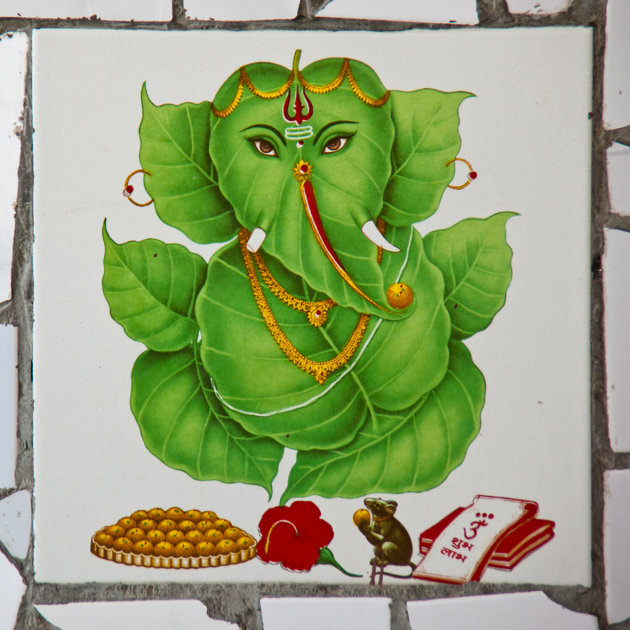 Groene Ganesha 