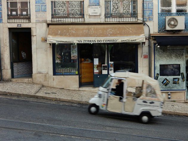 Tuktuk in Lissabon