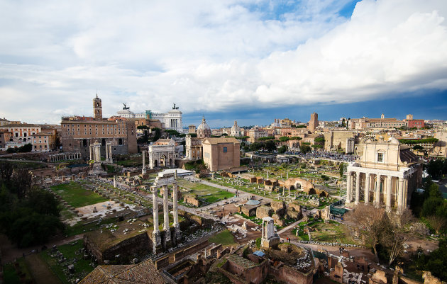 Overzicht Forum Romanum