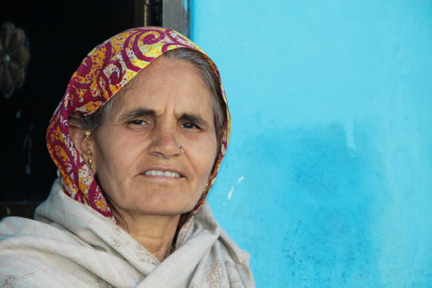 Vrouw in Jodhpur