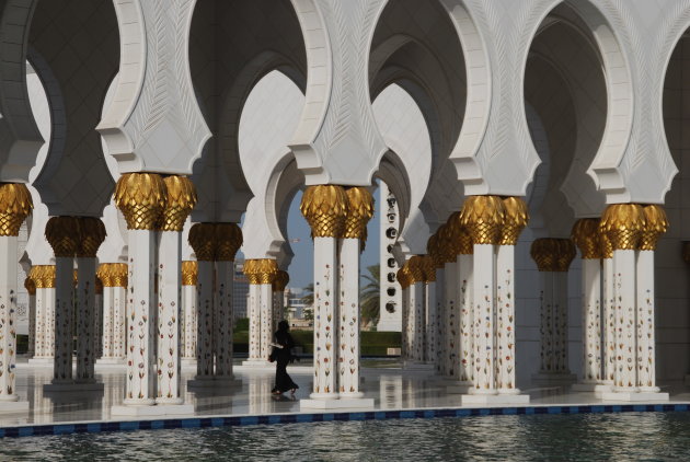 Doorkijkje Sheikh Zayed Grand Mosque