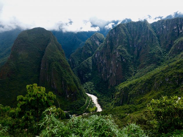 op weg naar Machu Picchu