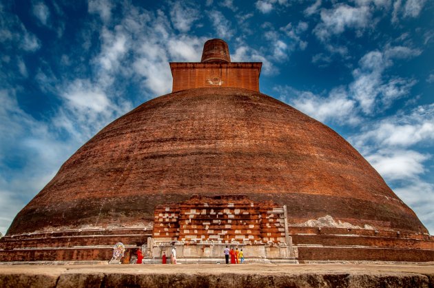 Gigantische stupa