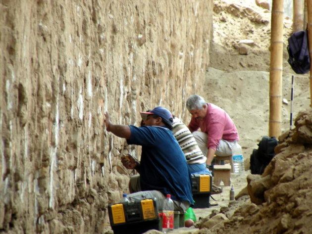 archeologen aan het werk