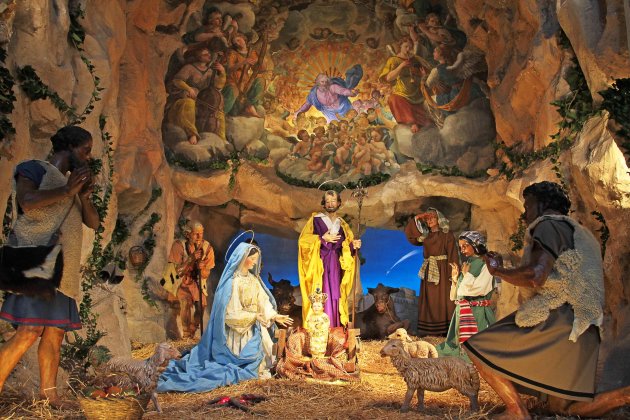 Kerst in de Basiliek Santa Maria in Aracoeli