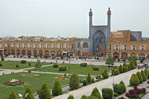 Ontspannen op het mooiste plein van Iran
