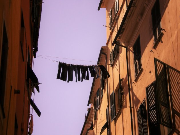 Typisch Italiaans straatbeeld