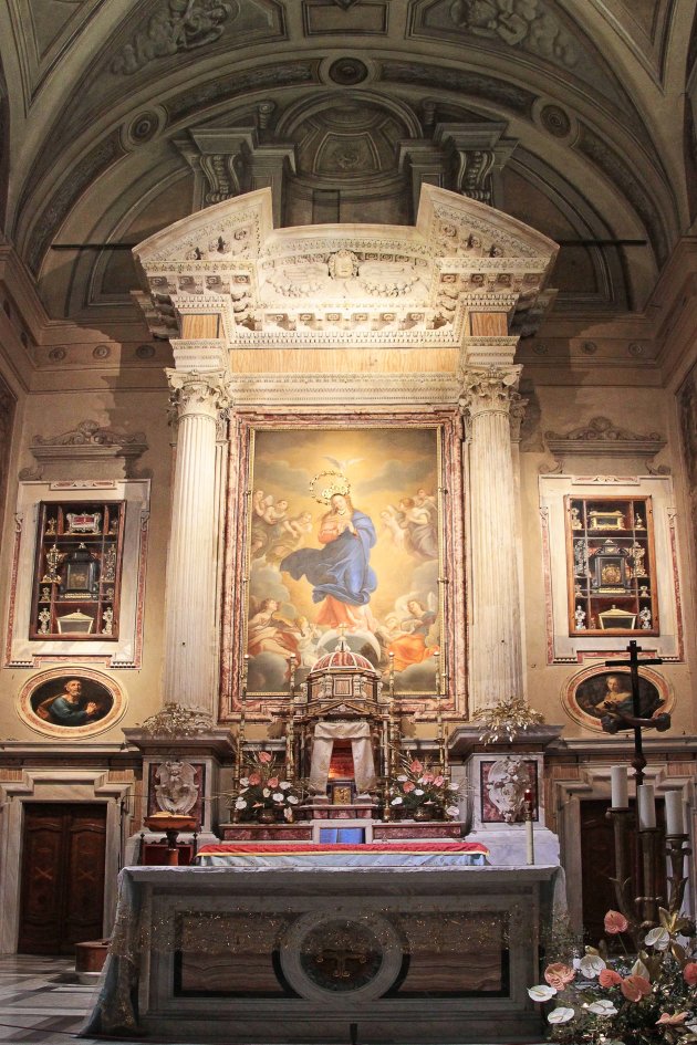 Binnenkant Santa Maria della Concezione