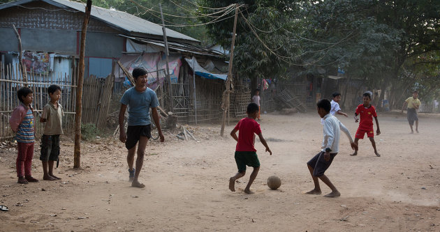 Football in the village