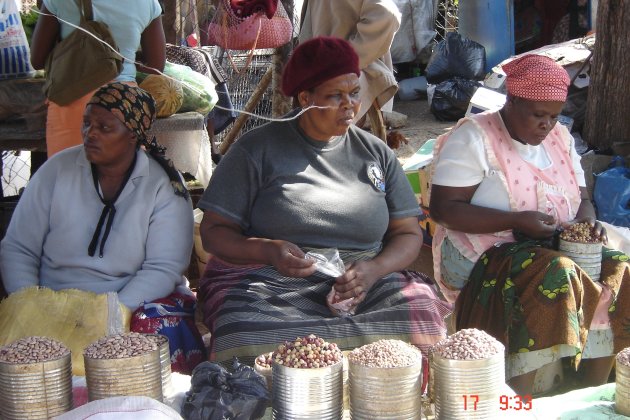 Swazi markt in Mbabane