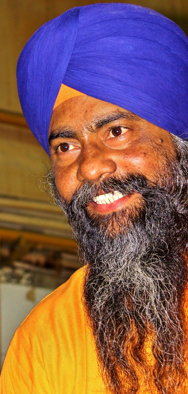 Vriendelijke Sikh