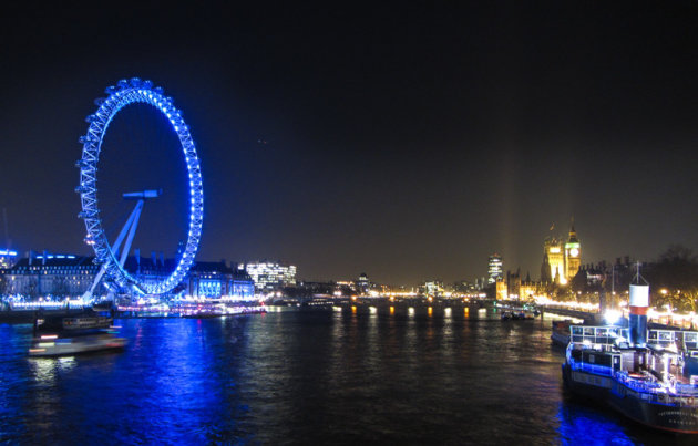 The London Eye by night
