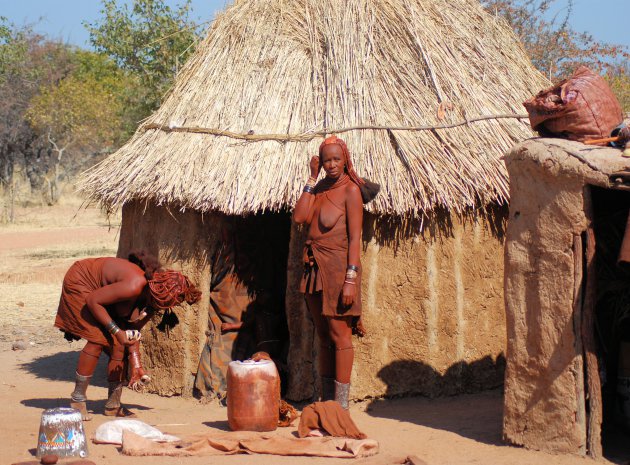 Himba dorp