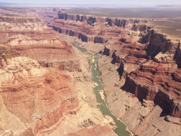 Roadtripervaring: vliegen door de Grand Canyon
