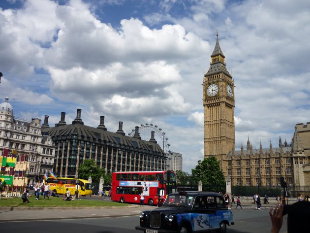 Londen - Big Ben & London Eye