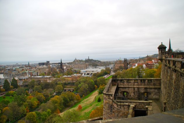 Uitzicht vanaf Edinburgh Castle