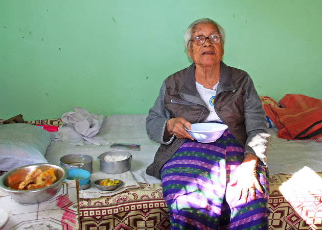 Bejaard in Birma