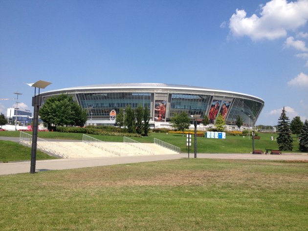 Voetbal stadion Donetsk