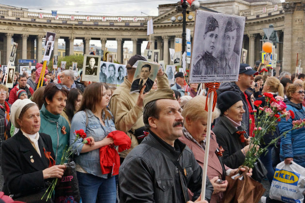 Bevrijdingsdag in Sint Petersburg