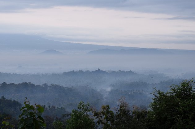 Uitzicht vanaf het Borobudur Viewpoint
