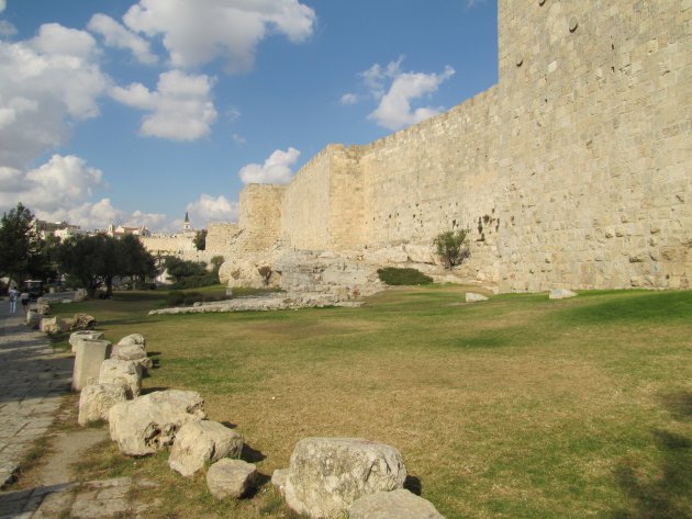 The walls of Jerusalem