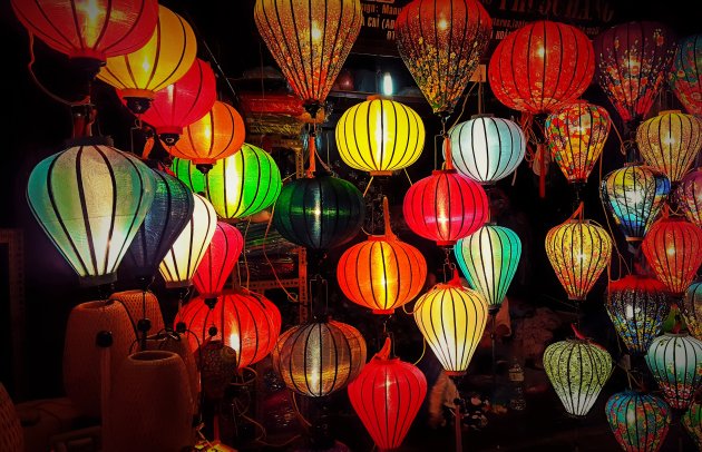 Lampionnenkraampje in Hoi An