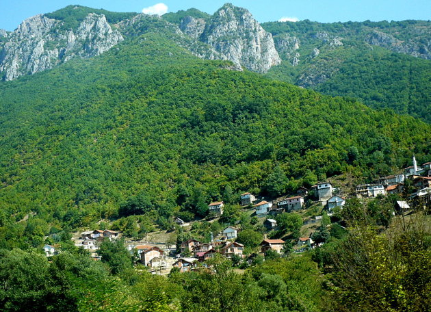Albaneesdorp in Macedonië