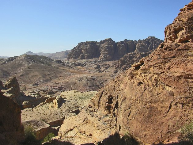 Petra vanaf Zibb Atuf