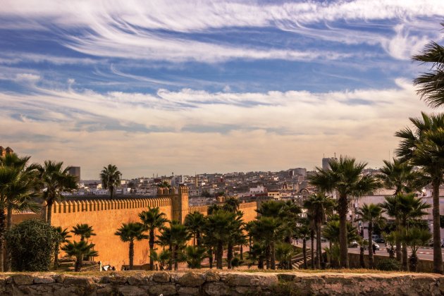 Uitzicht over Rabat