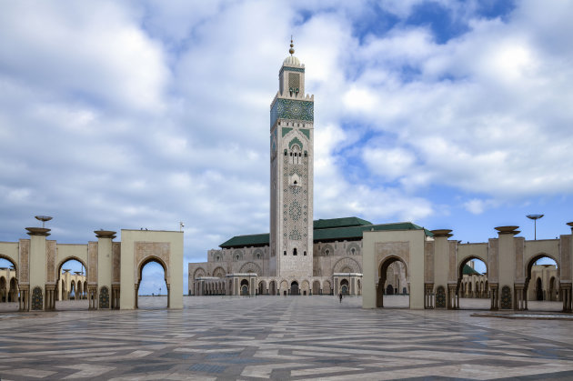 De Hassan II moskee Casablanca