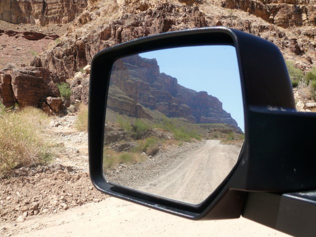 4x4 off-road route tot onderin de Grand Canyon