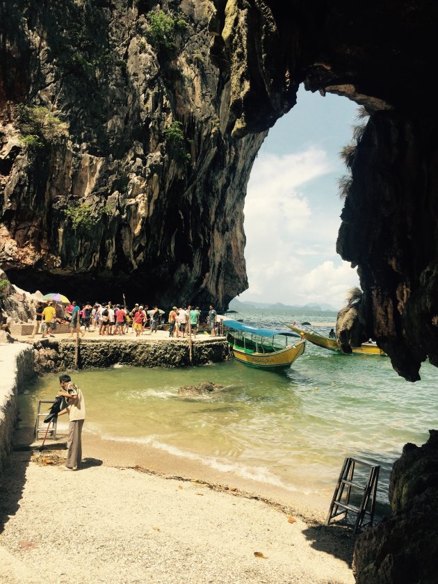 Het meest bezochte eiland van Thailand. Het James Bond Island!