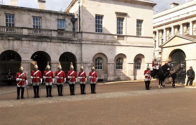 Changing of Horse Guards.