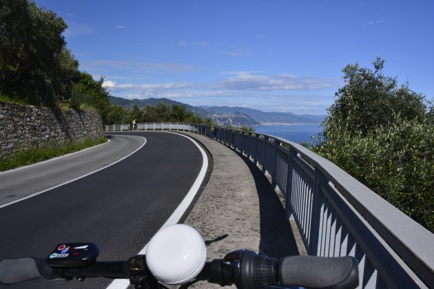 Met de fiets van Rapallo naar Portofino