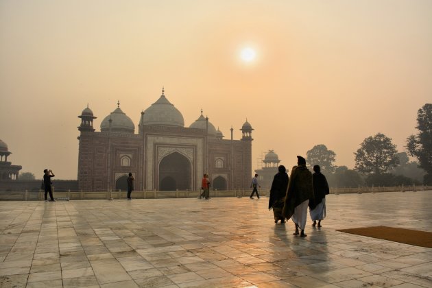 Smog over Agra