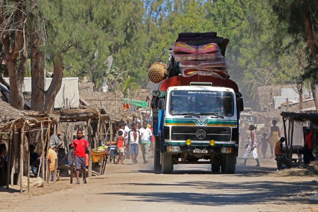 taxi-brousse in Madagaskar