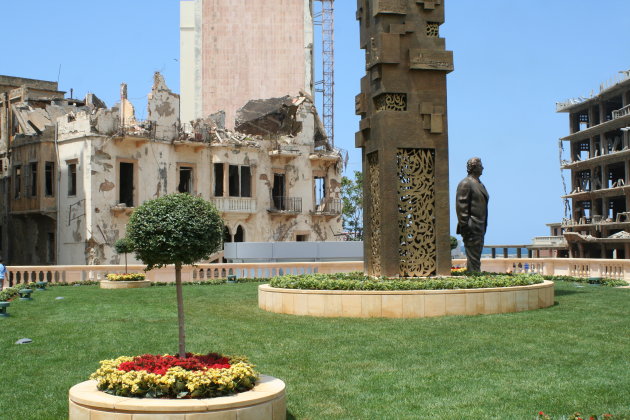 Monument voor Rafik Hariri