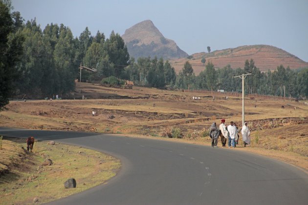 Onderweg naar Gondar