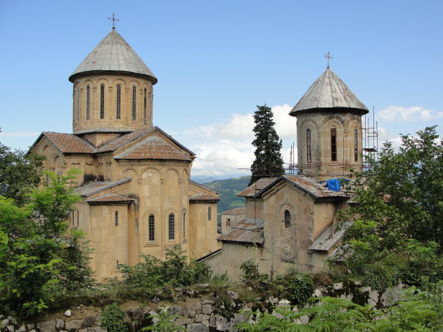 Het klooster in Gelati