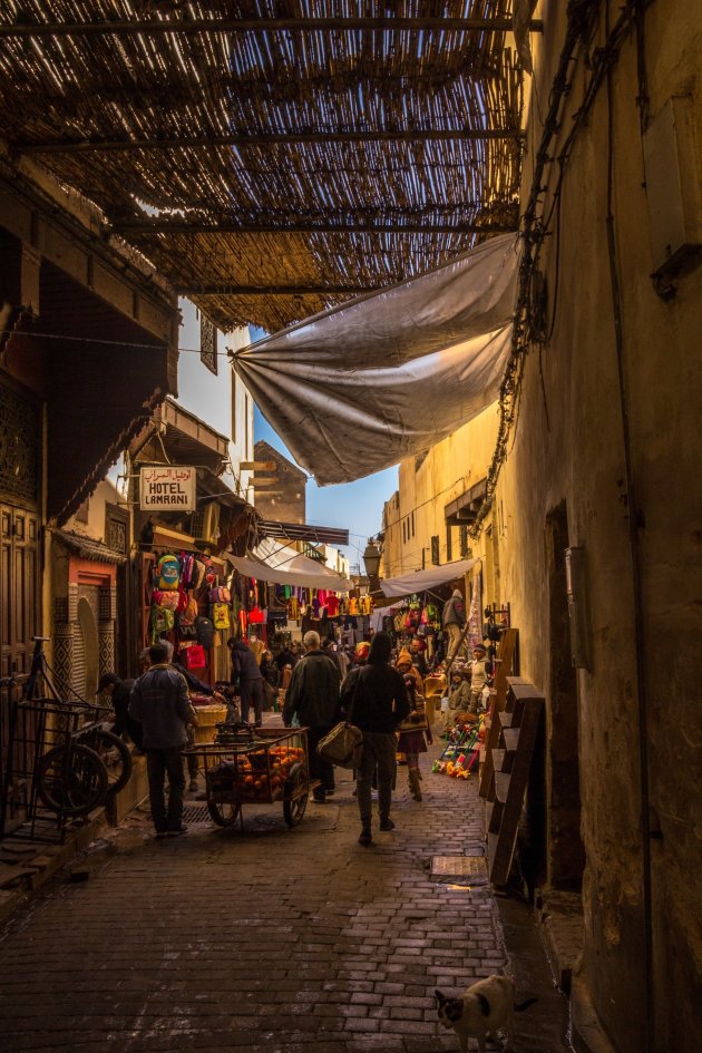 straatje in Marrakech